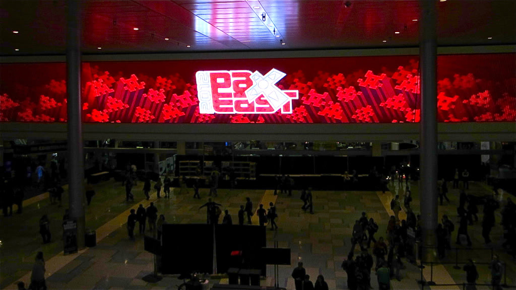 PAX East big sign